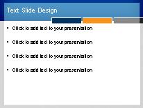 Tricolorbox Light Blue PowerPoint Template text slide design